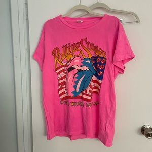 madeworn rolling stones shirt size L